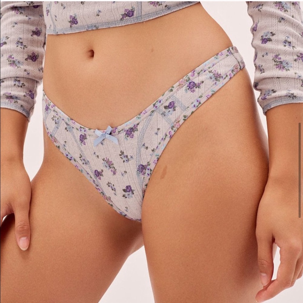 Last one 🎈For love & lemons 🍋 pointelle panty